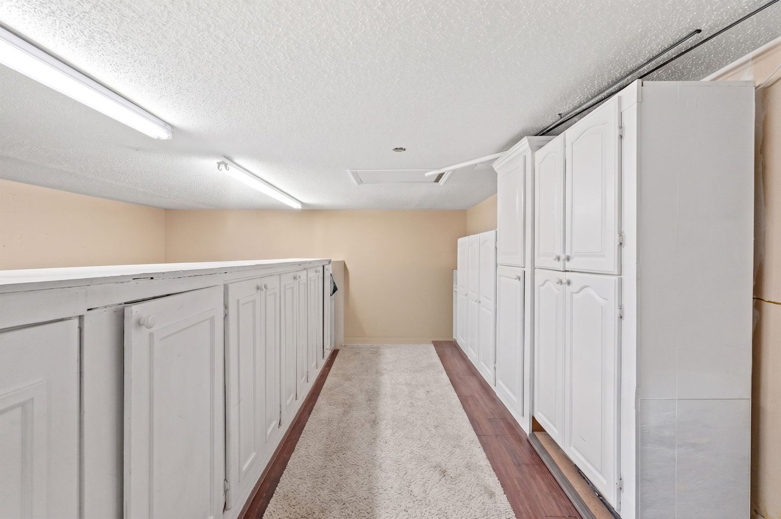 Garage storage area