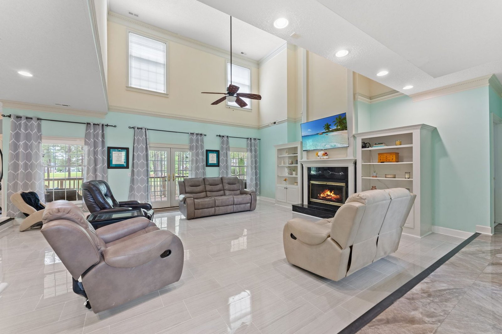 Additional view of the living room
